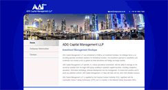 Desktop Screenshot of adgcapitalmanagement.com